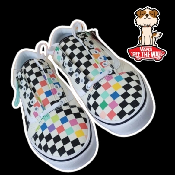 Vans Other - Vans x MoMA UA Comfycush Old Skool Women 7 White Black